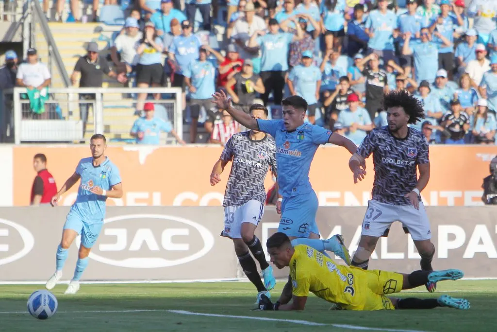 Colo Colo perdió por 5-1 ante O’Higgins en la fecha 2 del Campeonato Nacional 2023. (Foto: Jorge Loyola/Photosport)