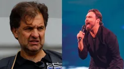 Aníbal Mosa le hace la cruz a George Harris