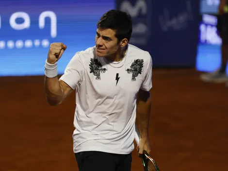 Christian Garín avanza en el ATP de Santiago