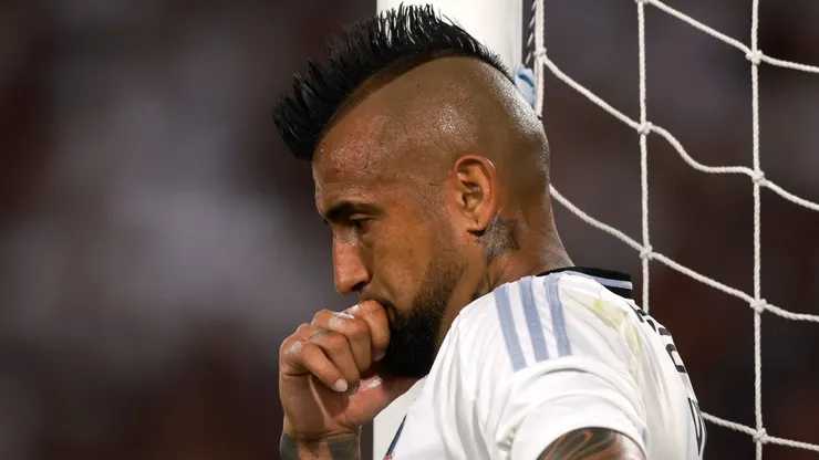 El King salió lesionado ante O'Higgins.