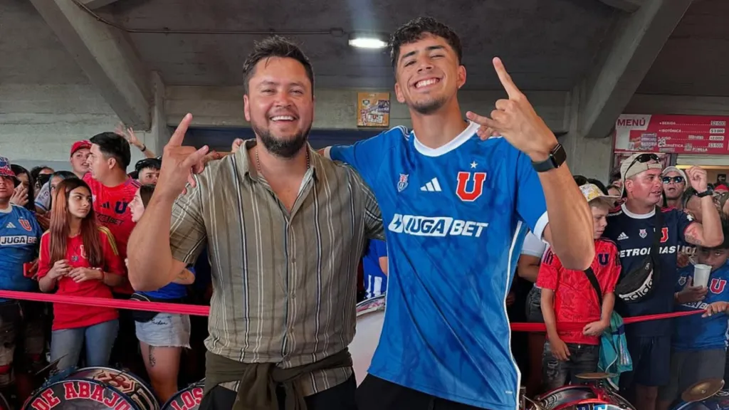 Waldo Ponce estuvo junto a la barra de Universidad de Chile ante Unión La Calera.