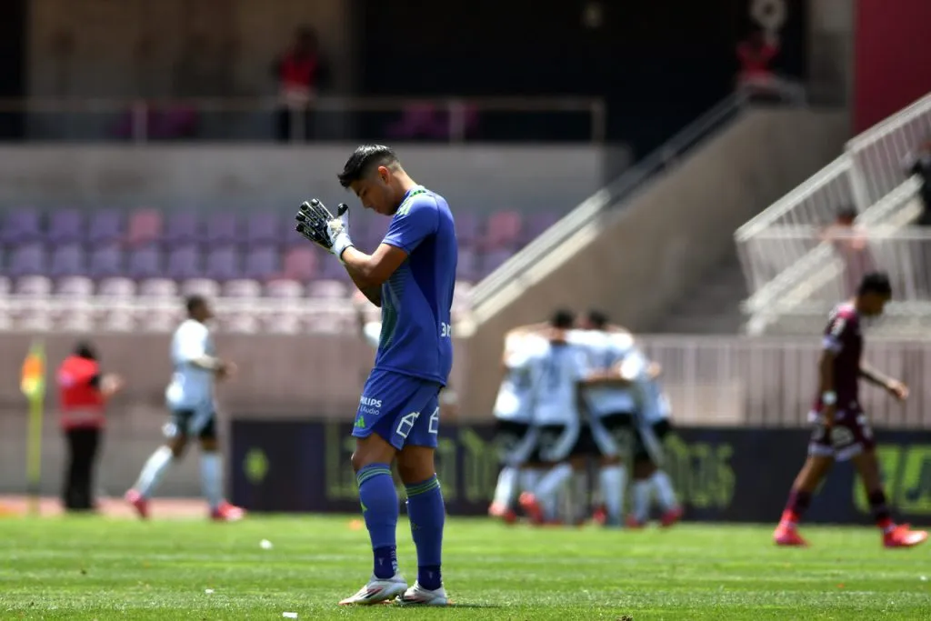 Todo indica que Brayan Cortés no se mueve del arco albo. | Foto: Photosport