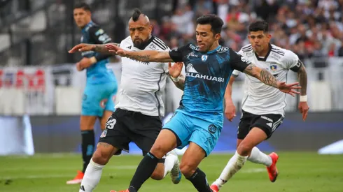 Arturo Vidal festejó la clasificación de Deportes Iquique.