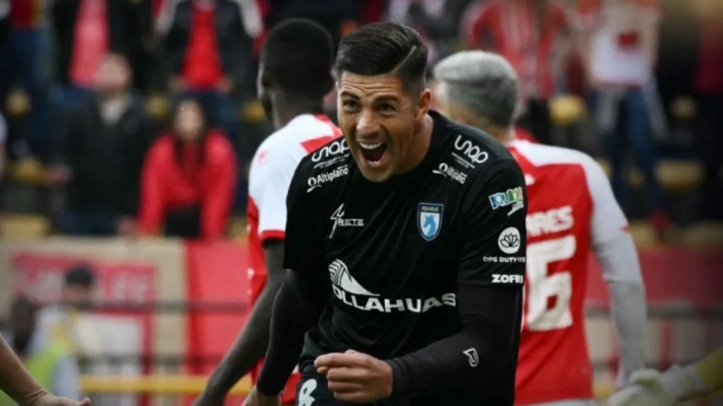 Steffan Pino anotó el gol clave para Deportes Iquique en Colombia.