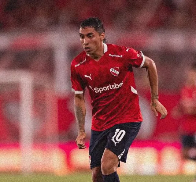 Luciano Cabral se pierde un importante partido del Rojo | FOTO: Independiente