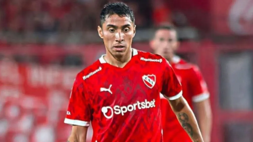 Luciano Cabral la rompe hoy en Independiente.