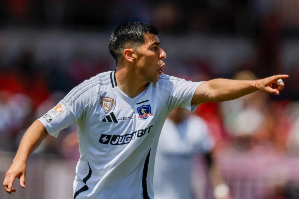Alarcón quiere seguir sumando en Colo Colo. | Foto: Photosport