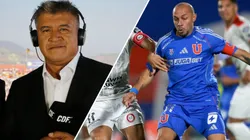 Claudio Borghi preocupa a la U por Marcelo Díaz