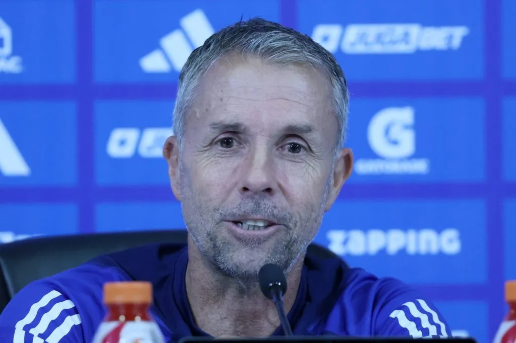 Álvarez y su ya característico buen sentido del humor | FOTO: Dragomir Yankovic/Photosport