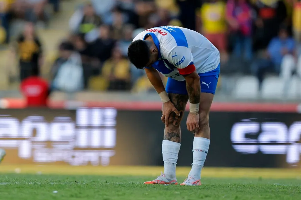 Zampedri no sería de la partida en este partido | Foto: Photosport