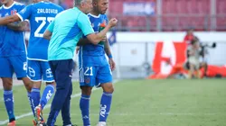 Gustavo Álvarez contó lo que le dijo Marcelo Díaz ante Unión La Calera.