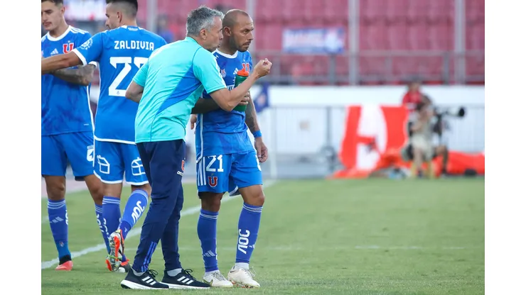 Gustavo Álvarez contó lo que le dijo Marcelo Díaz ante Unión La Calera.