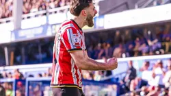 El atacante chileno no para de hacer goles en Inglaterra.