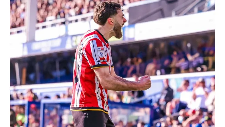 El atacante chileno no para de hacer goles en Inglaterra.