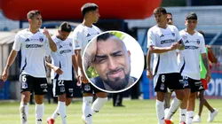 Arturo Vidal reaccionó tras la derrota de Colo Colo ante Huachipato. (Foto: Photosport)