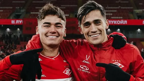 Pablo Solari y su primer gol oficial en el fútbol ruso