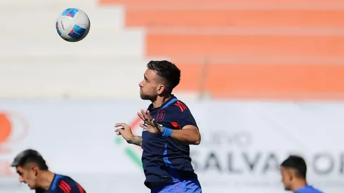 Matías Zaldivia se lesionó en la previa del partido entre Universidad de Chile y Cobresal.