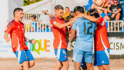 Chile clasificó por primera vez al Mundial de Fútbol Playa. (Foto: Conmebol)