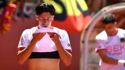 Simón Ramírez, en la foto, se lamenta tras nueva caída hispana.