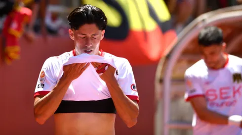 Simón Ramírez, en la foto, se lamenta tras nueva caída hispana.