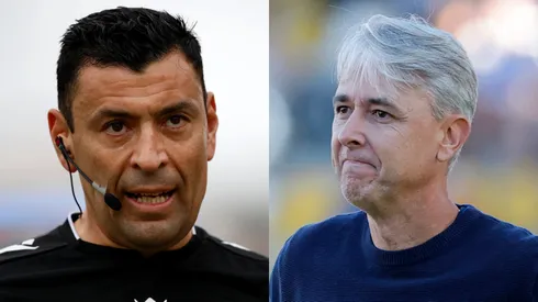 Roberto Tobar se refiere a la expulsión de Tiago Nunes. (Foto: Photosport)