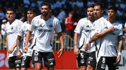 Futbol, Huachipato vs Colo Colo Tercera fecha, campeonato Nacional 2025. El equipo de Colo Colo es fotografiado durante el partido de primera division contra Huachipato disputado en el estadio CAP de Talcahuano, Chile. 03/03/2025 Eduardo Fortes/Photosport Football, Huachipato vs Colo Colo 3rd date, 2025 National Championship. Colo Colo team is pictured during the first division match against Huachipato held at the CAP stadium in Talcahuano, Chile. 03/03/2024 Eduardo Fortes/Photosport