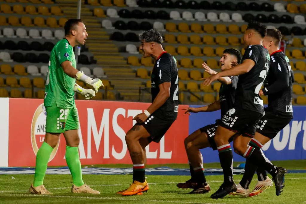 Palestino tumbó a la UC en Copa Sudamericana. | Foto: Photosport