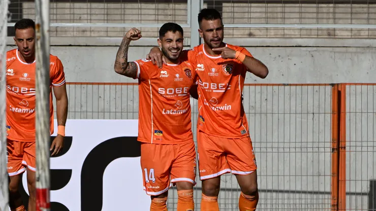 Gustavo Gotti marcó el gol de los Loínos en el empate 1-1 ante Unión San Felipe.