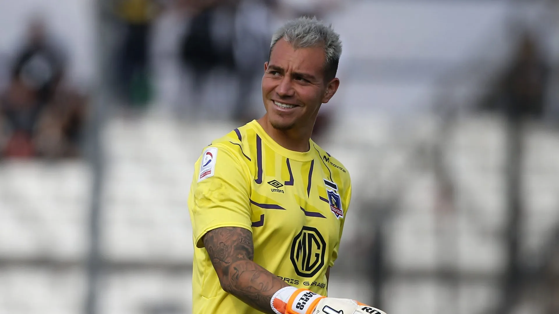 Darío Melo defendiendo la camiseta de Colo Colo en la Noche Alba 2020 | FOTO: Andres Pina/Photosport