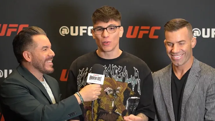 Ignacio Bahamondes se apronta para su combate en UFC Baku.