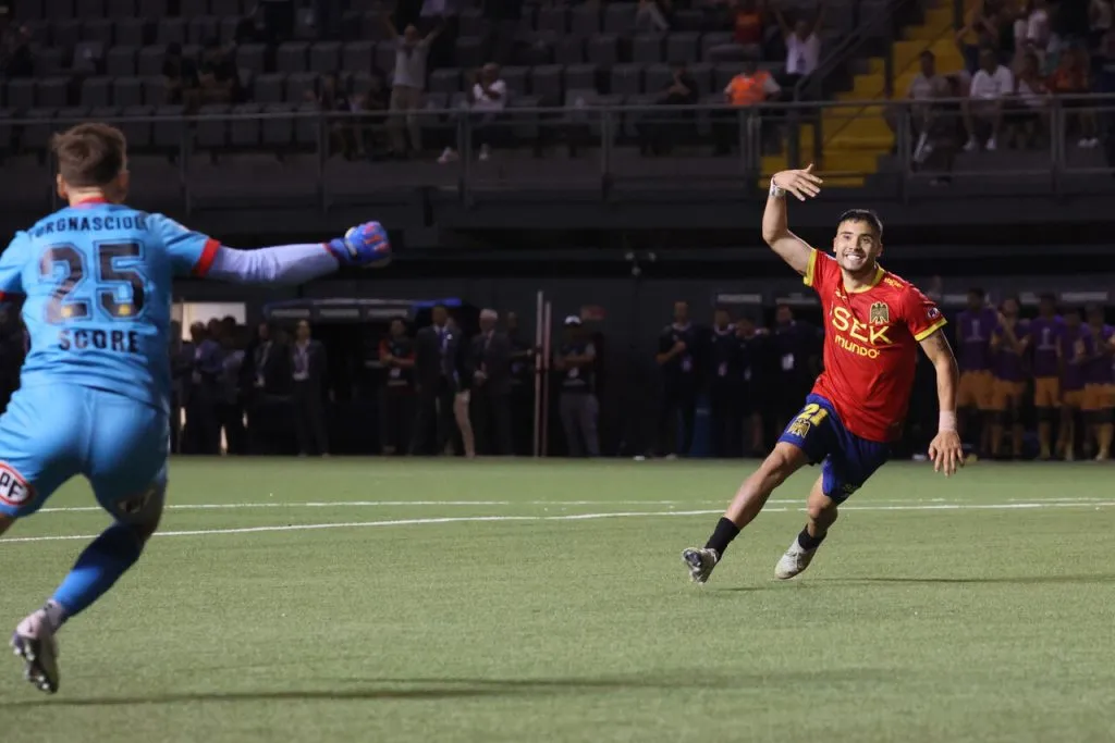 Nico Díaz anotó el gol definitivo | Foto: Photosport