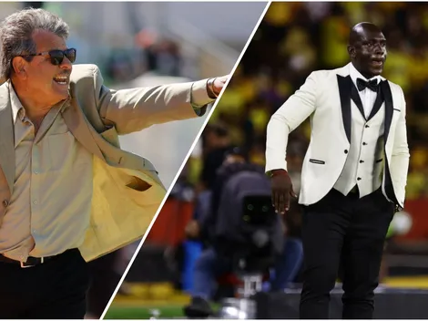 Peineta Garces ni ahí con el frac del DT del Barcelona