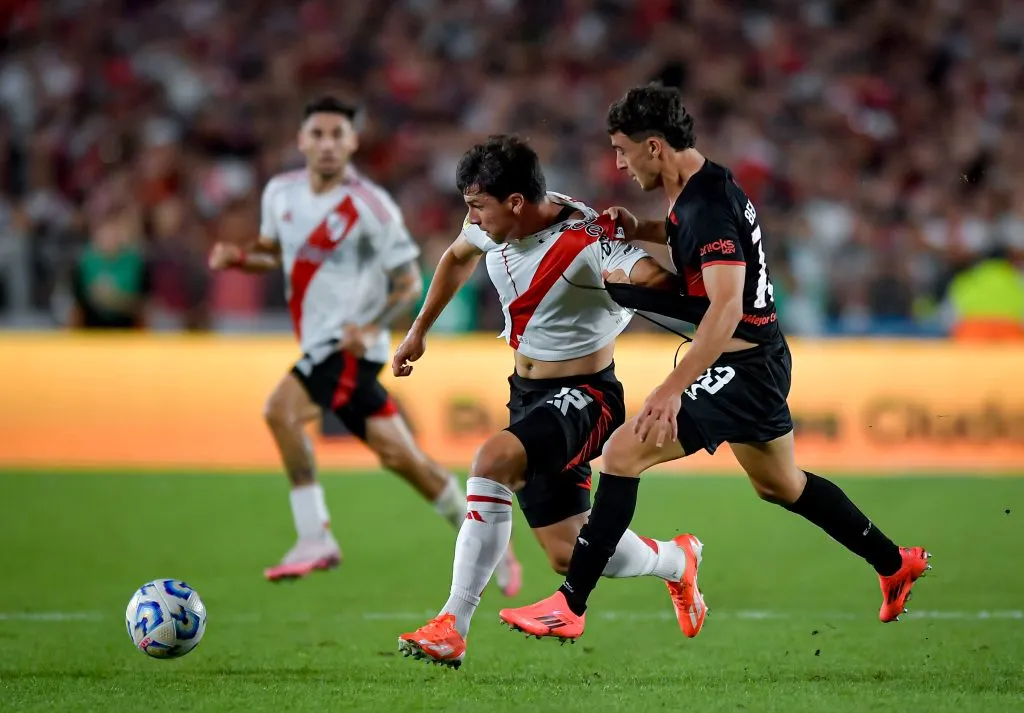 Siguen las críticas al rendimiento de Gonzalo Tapia en River Plate | Photo by Marcelo Endelli/Getty Images