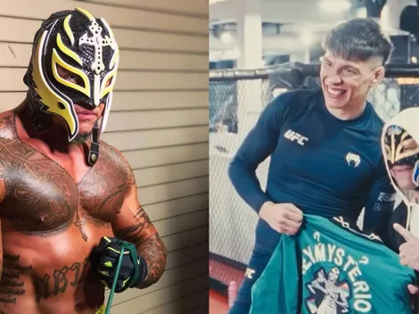 Rey Mysterio dejó loco a La Jaula Bahamondes de cara a su combate en la UFC