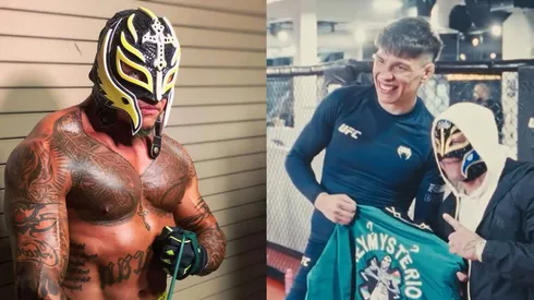 Ignacio Bahamondes recibió increíble sorpresa por parte del legendario Rey Mysterio de la WWE