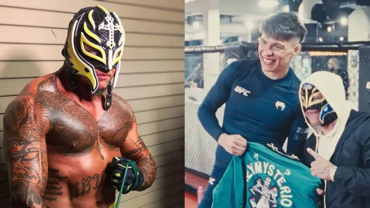 Ignacio Bahamondes recibió increíble sorpresa por parte del legendario Rey Mysterio de la WWE