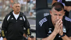 Borghi le hace una advertencia a Almirón por el tema del arco en Colo Colo.