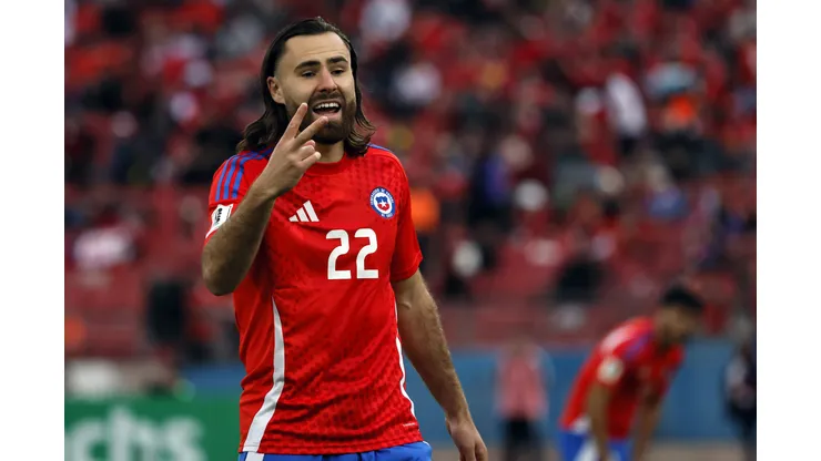 Ben Brereton sería el nueve de La Roja frente a Brasil (Foto: Photosport)