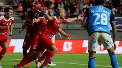 Unión La Calera logró un triunfo ante Huachipato en el Nicolás Chahuán. (Foto: Photosport)
