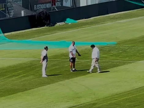 VIDEO: Así fue la inspección de Colo Colo a la cancha del Estadio Monumental