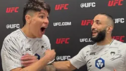 "La Jaula" Bahamondes y su emocionante reacción en la UFC.