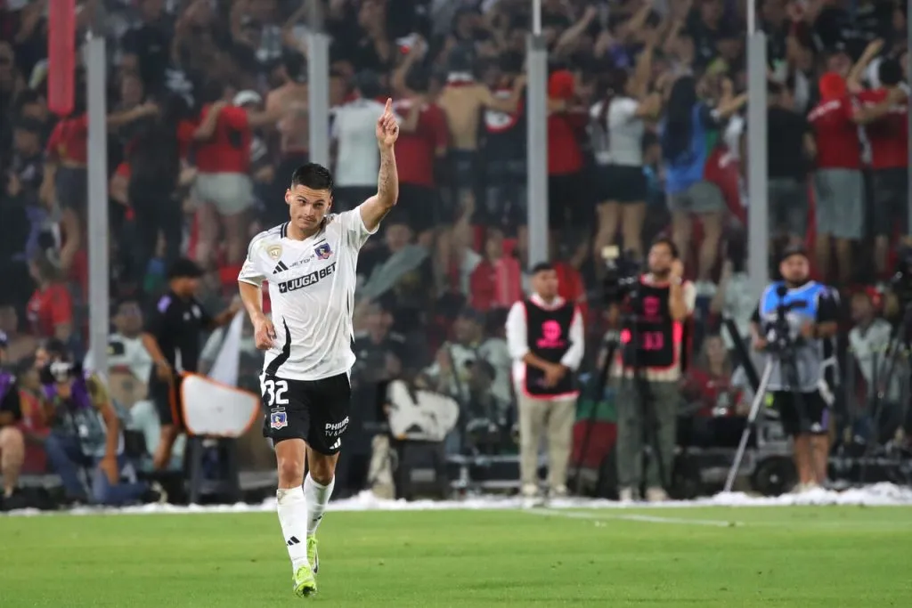 Cepeda anotó para Colo Colo | Foto: Photosport
