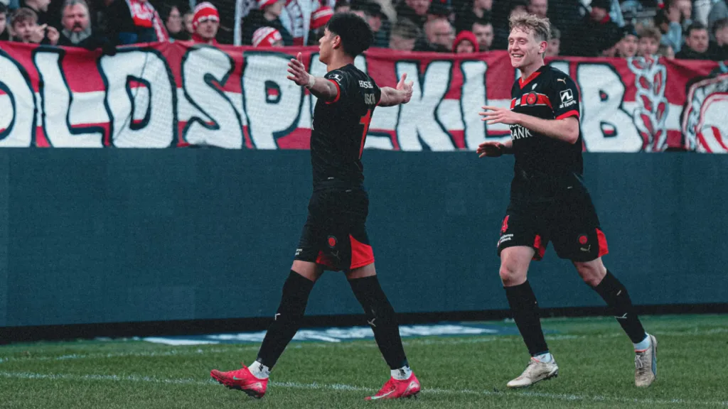 Darío Osorio convirtió un golazo en la victoria del FC Midtjylland.