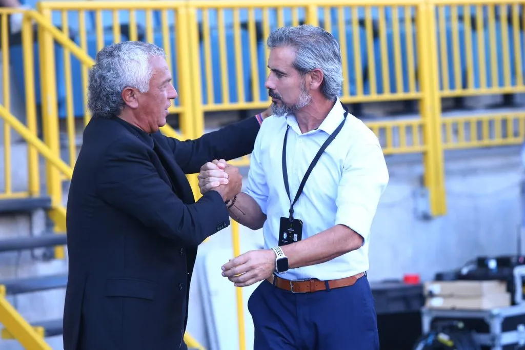 Pipo Gorosito visitó Chile con Alianza Lima hace poco. | Foto: Photsport