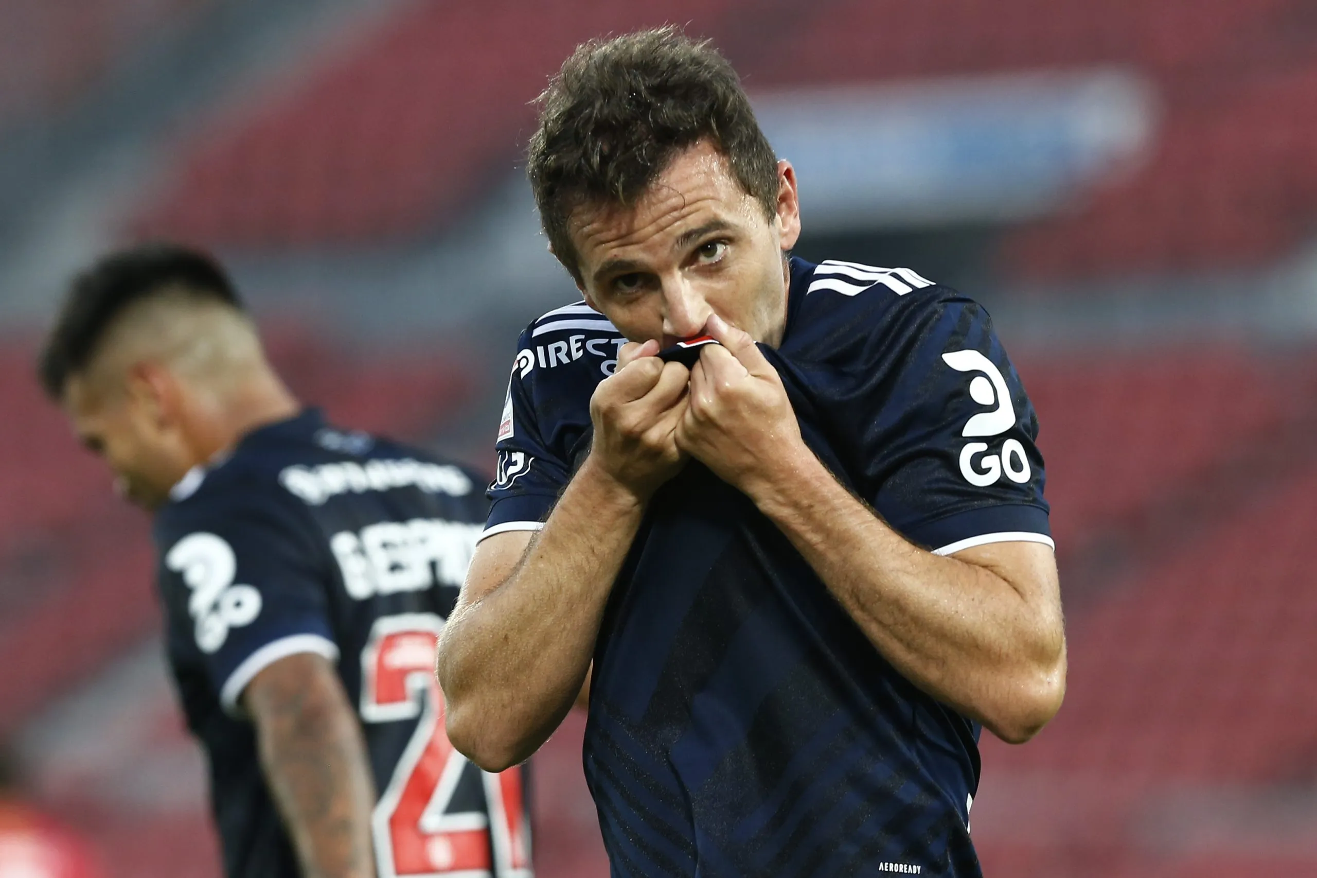 Walter Montillo llegó a Universidad de Chile por recomendación de Manuel Pellegrini. (Imagen: Photosport)