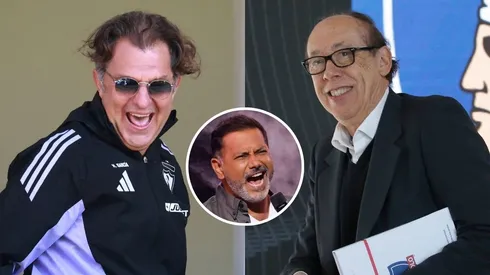 Aníbal Mosa y Alfredo Stohwing reaccionan a la llegada de Pedro Ruminot al CSyD Colo Colo.