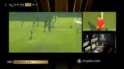 Steffan Pino marcaba para Deportes Iquique, pero no validaron su gol por milimétrico offside. (Foto: ESPN)