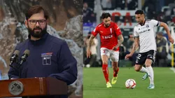 Gabriel Boric alzó la voz sobre la suspensión de partidos en el fútbol chileno.