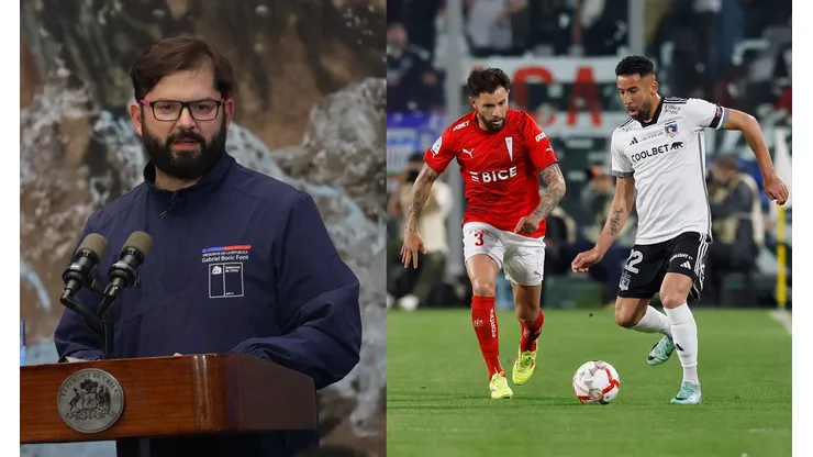 Gabriel Boric alzó la voz sobre la suspensión de partidos en el fútbol chileno.