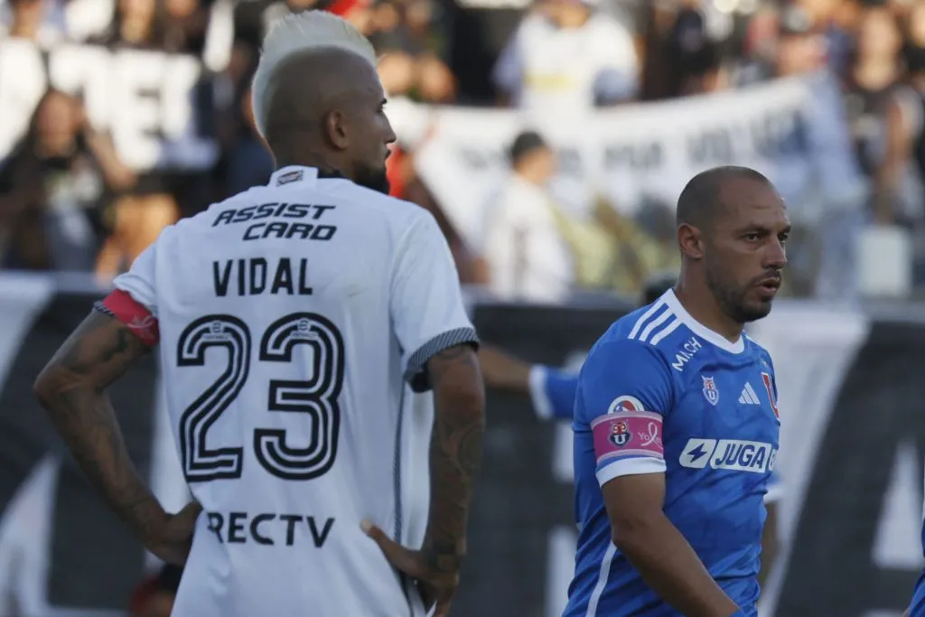 Marcelo Díaz busca reconciliarse con Arturo Vidal (Foto: Yankovic/Photosport)